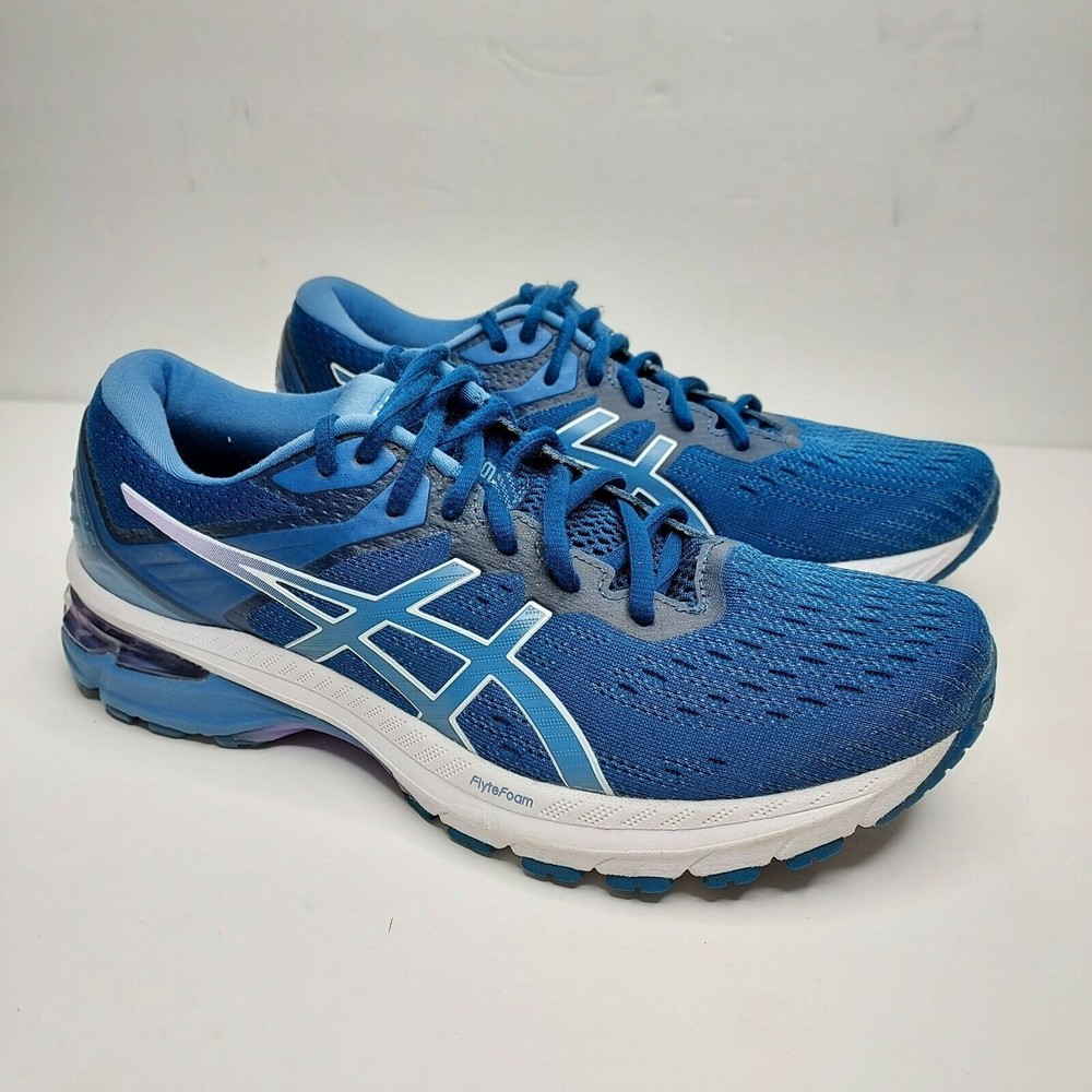 ASICS Womens Gt-2000 9 Mako Blue/Grey Floss Running Shoes Size 8.5